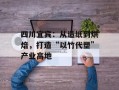 四川宜宾：从造纸到烘焙，打造“以竹代塑”产业高地