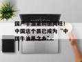 国产牛油果购销两旺！中国这个县已成为“中国牛油果之乡”