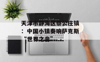 天津市静海区蔡公庄镇：中国小镇奏响萨克斯“世界之音”