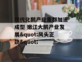现代化鹅产业集群加速成型 嫩江大鹅产业发展"风头正劲"