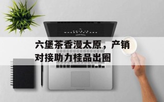 六堡茶香漫太原，产销对接助力桂品出圈