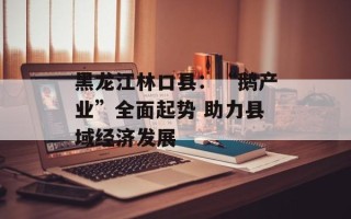 黑龙江林口县：“鹅产业”全面起势 助力县域经济发展