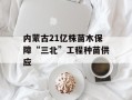 内蒙古21亿株苗木保障“三北”工程种苗供应