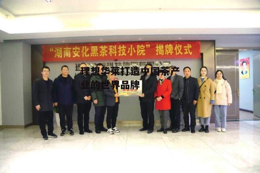 理想华莱打造中国茶产业的世界品牌-第4张图片-