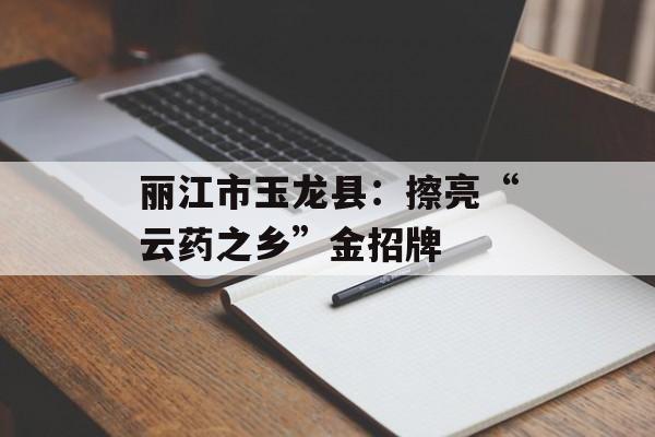 丽江市玉龙县：擦亮“云药之乡”金招牌-第1张图片-