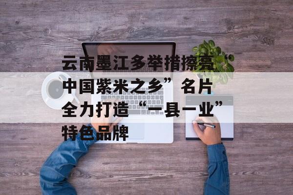 云南墨江多举措擦亮“中国紫米之乡”名片 全力打造“一县一业”特色品牌-第1张图片-