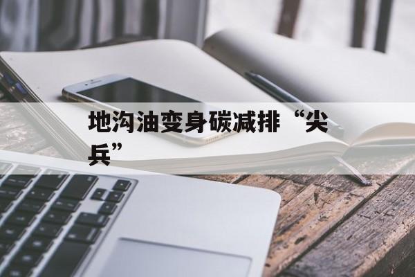 地沟油变身碳减排“尖兵”-第1张图片-
