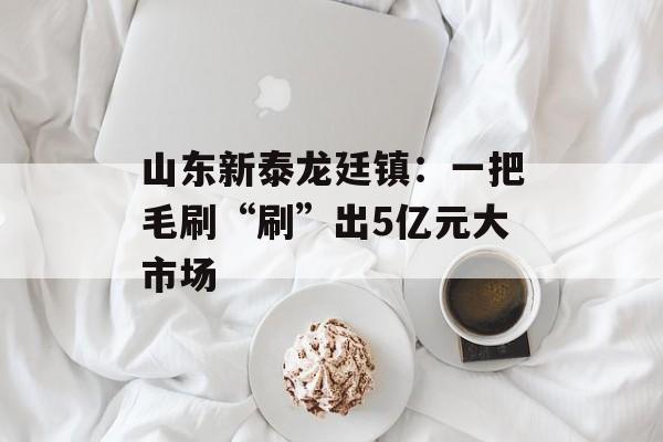 山东新泰龙廷镇：一把毛刷“刷”出5亿元大市场-第1张图片-