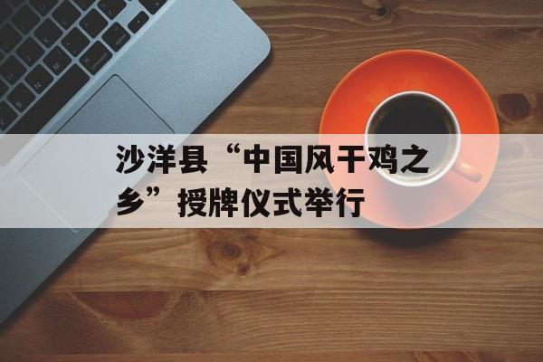 沙洋县“中国风干鸡之乡”授牌仪式举行-第1张图片-