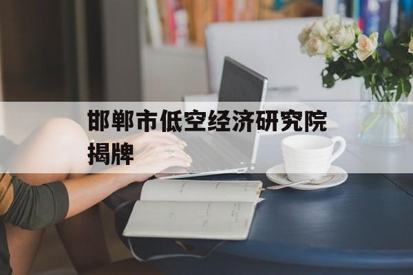 邯郸市低空经济研究院揭牌-第1张图片-