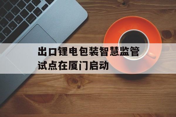 出口锂电包装智慧监管试点在厦门启动-第1张图片-