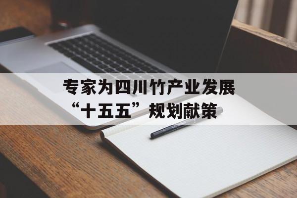 专家为四川竹产业发展“十五五”规划献策-第1张图片-